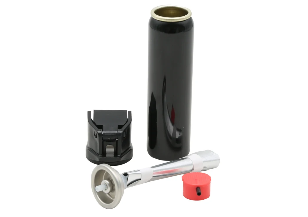 Small Capacity Aerosol Can for Red Pepper Spray with Valve and Actuators