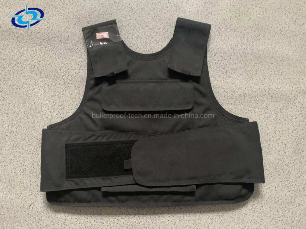Aramid/UHMW-PE Soft Ballistic Body Armor Bullet Proof Vest Police Equipment 330