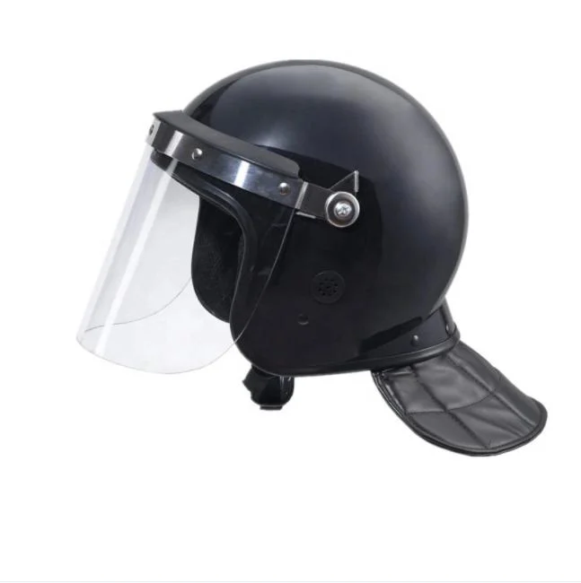 Police Anti Riot Military Helmet with Visor Riding Helmet