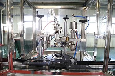 Automatic Self Defense Spray Liquid Filling and Capping Machine