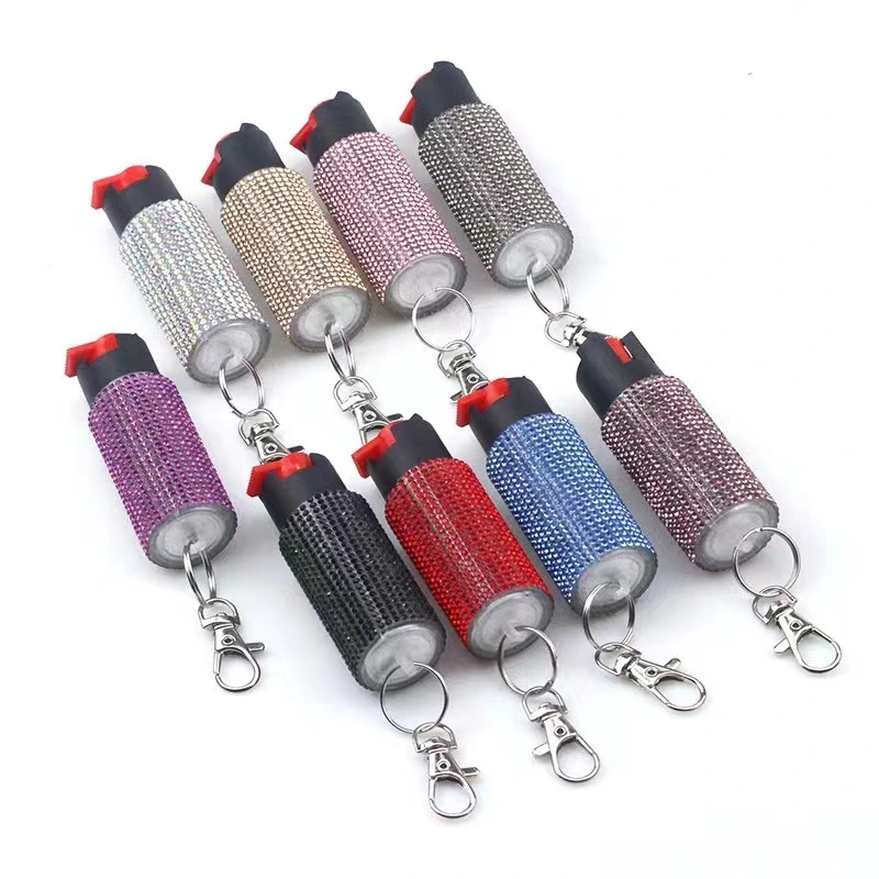 20ml 20g Self Defence Keychain Bling Pepper Spray Wholesale Bulk Gel Pepper Sprays