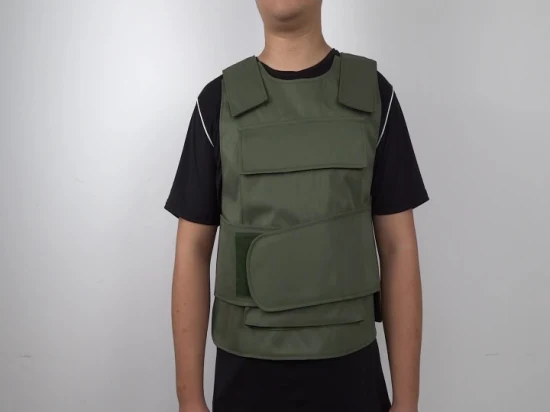 Gilet in Kevlar PE antiproiettile tattico militare nascosto leggero nero